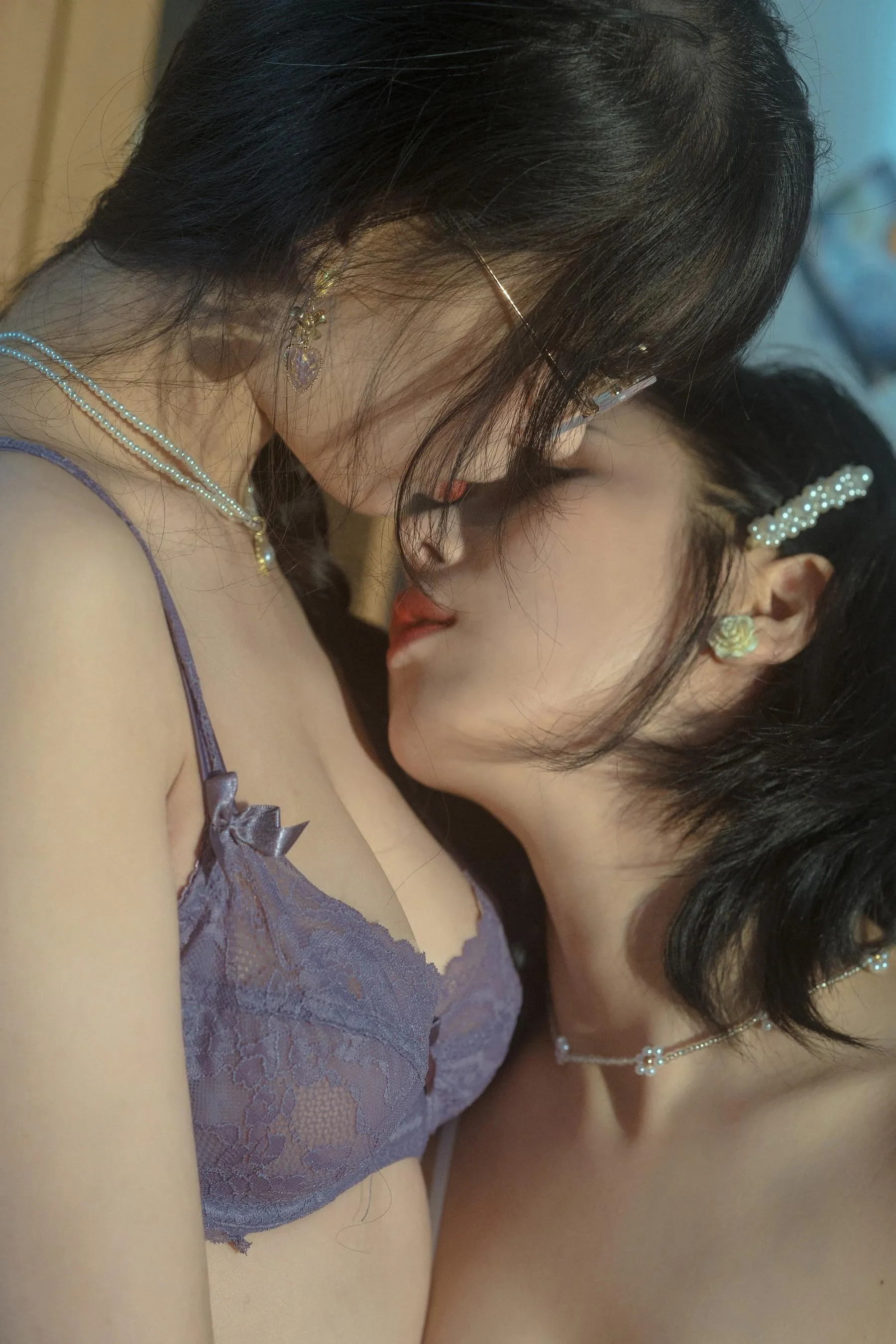 云溪溪 – NO.48 奶桃 花吟系列 [151P]插图3